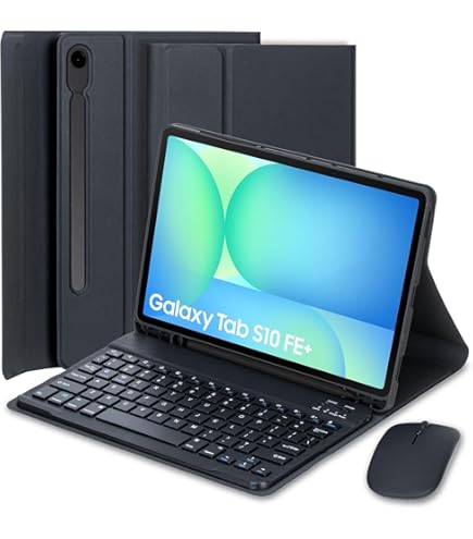 Amazon.co.jp: Dexnor キーボードケース Samsung Galaxy Tab S10 FE/S9